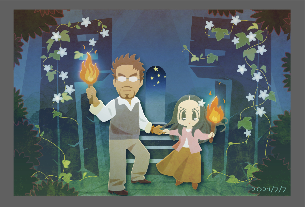 This is a pixiv picture whose title is 2021/7/7.