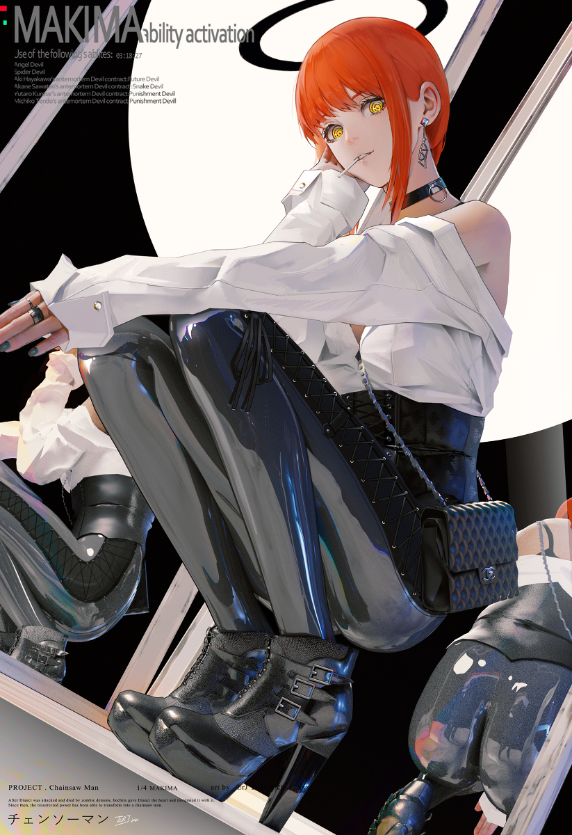 This is a pixiv picture whose title is MAKIMA.