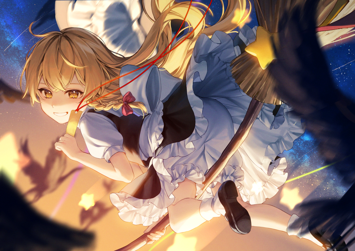 This is a pixiv picture whose title is 恋繋ぎのミルキーウェイ.