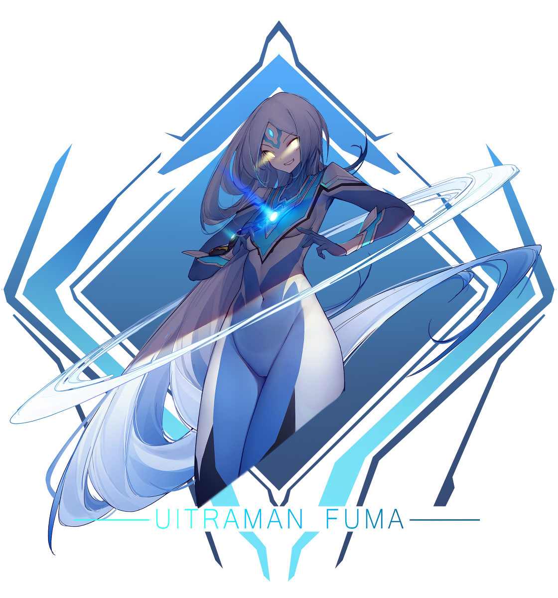 This is a pixiv picture whose title is ウルトラマンフーマ.