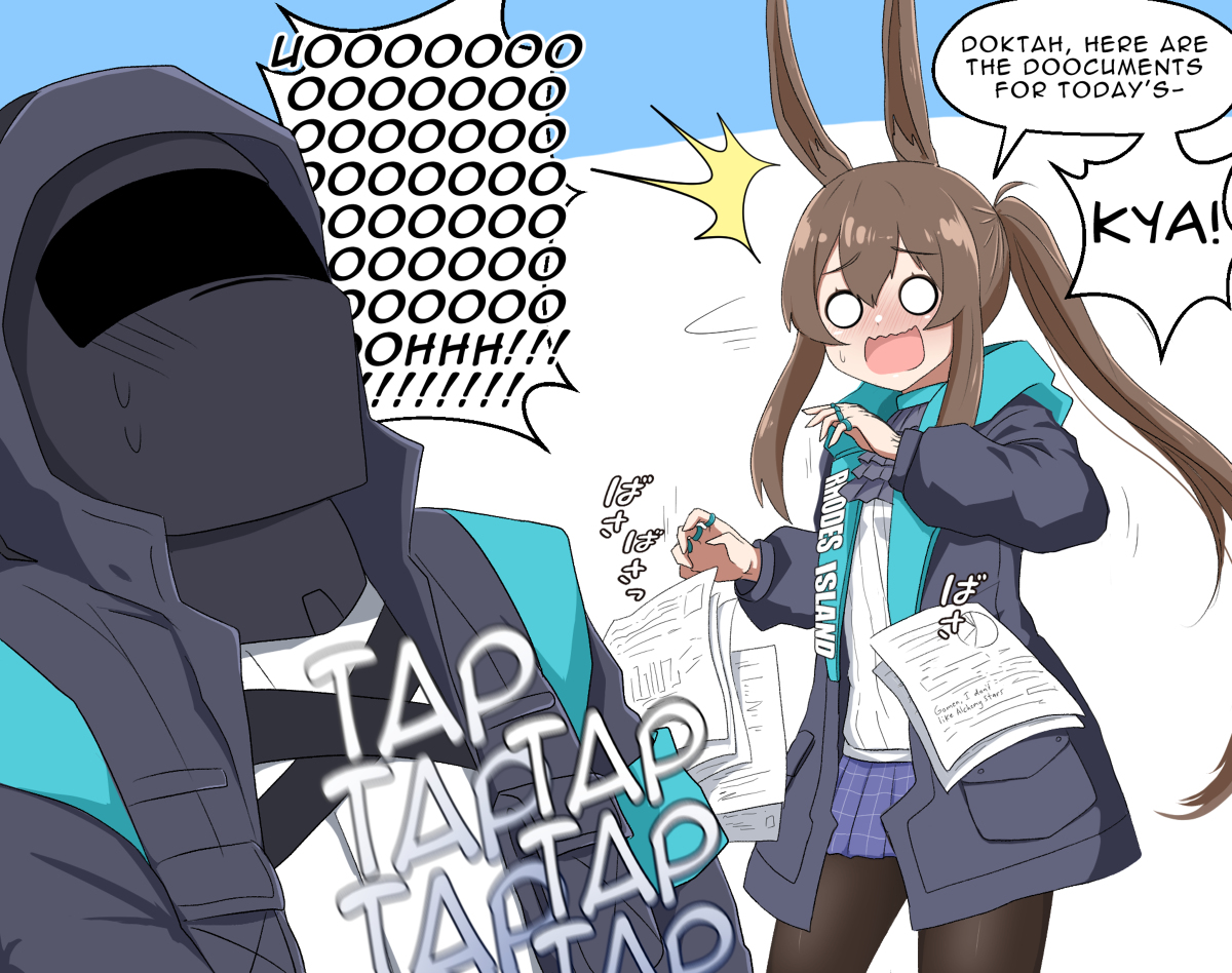 This is a pixiv picture whose title is Sancheck #10 - Tapping.