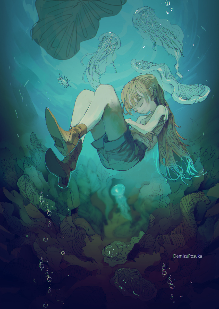 This is a pixiv picture whose title is 湿度が100パーセント….