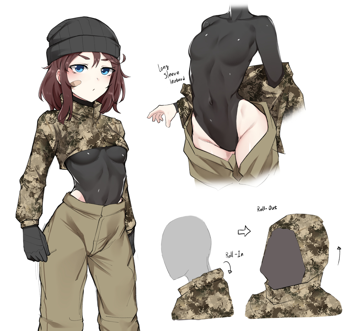 This is a pixiv picture whose title is Lonerchan's Outfit concept.