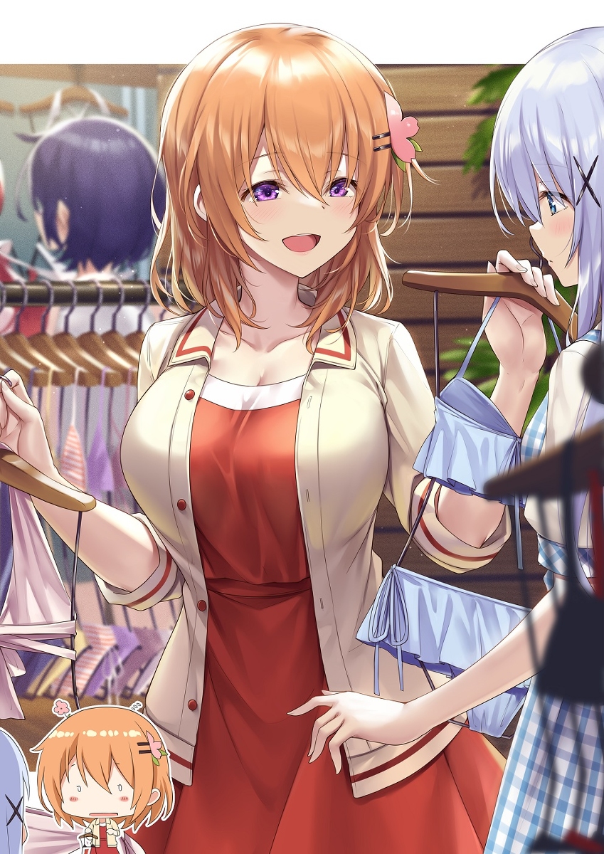 This is a pixiv picture whose title is ご注文はオトナココアですか？58.