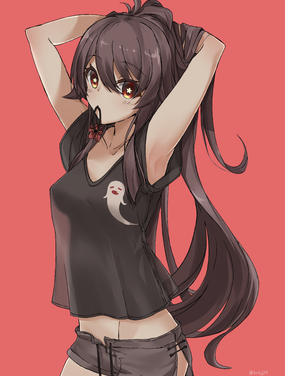 This is a pixiv picture whose title is 胡桃.