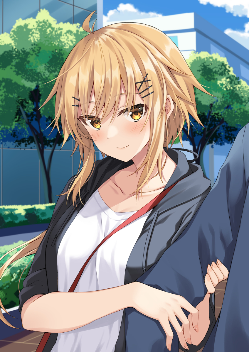 This is a pixiv picture whose title is 「今日はエスコートよろしく」.