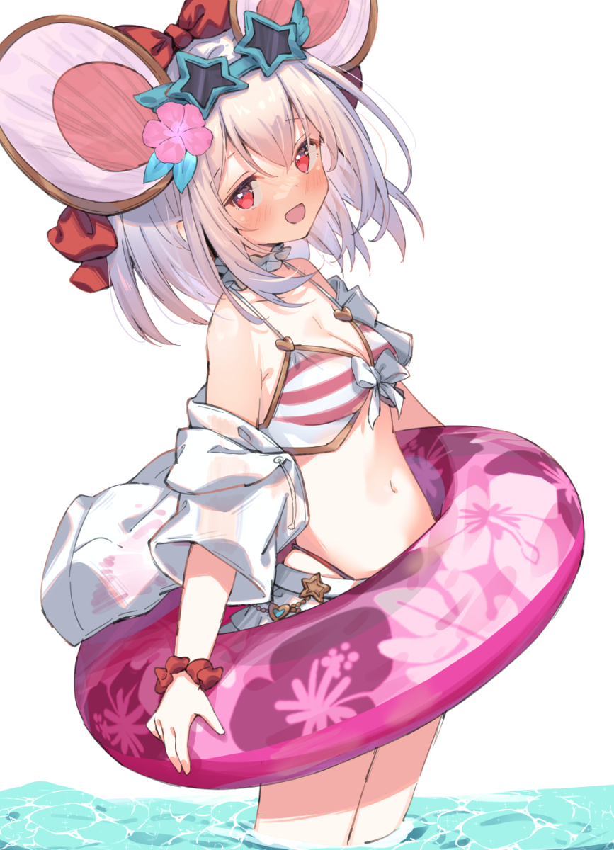 This is a pixiv picture whose title is 水着ビッキィ.