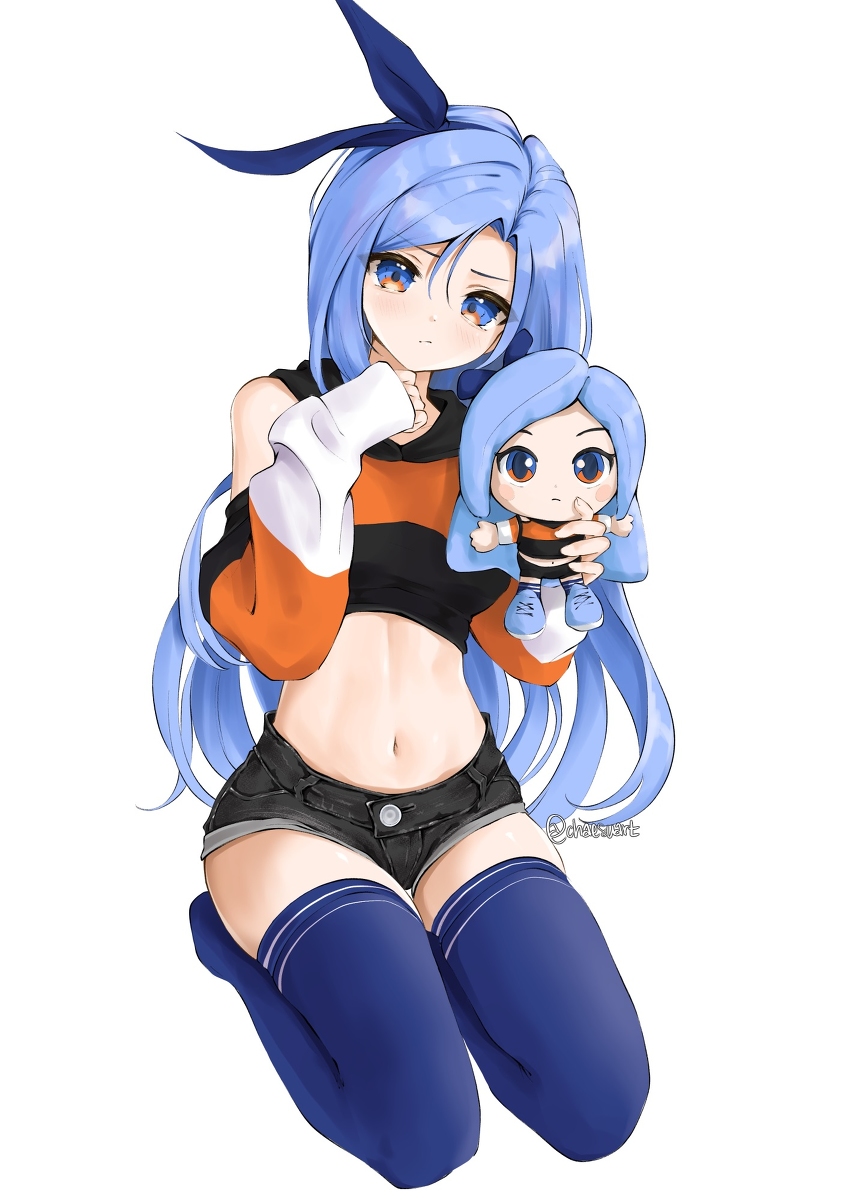 This is a pixiv picture whose title is Minah plushie!.