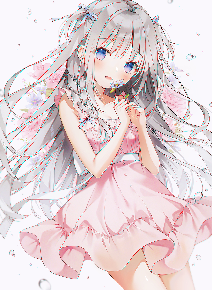 This is a pixiv picture whose title is 🌸.