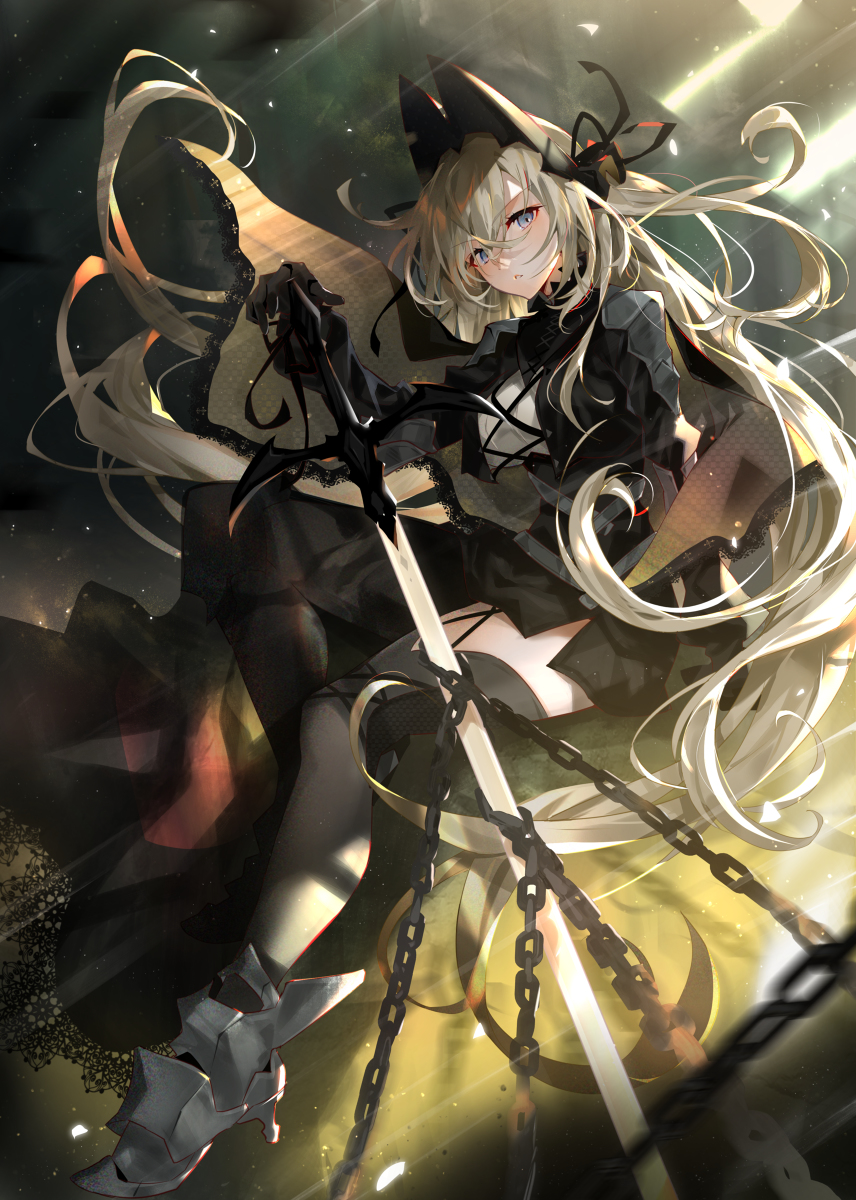 This is a pixiv picture whose title is 光と影.