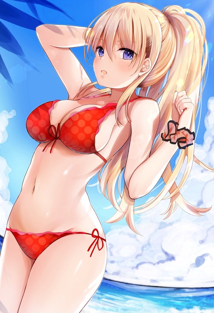 This is a pixiv picture whose title is 世間知らずのJKちゃんとお出かけしたら目の保養になった.