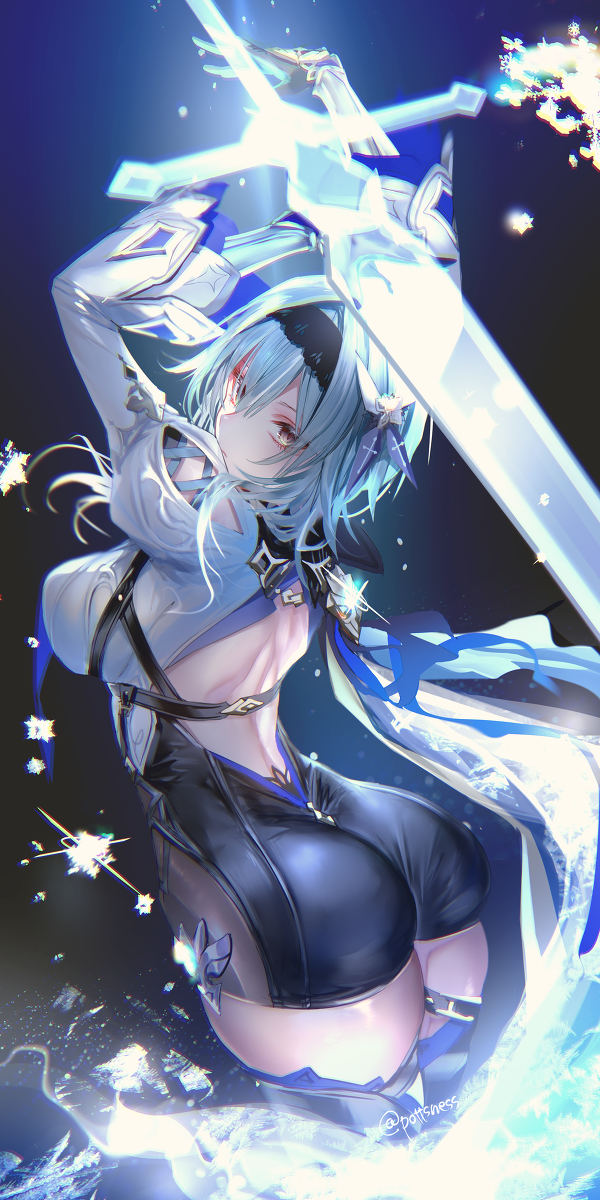 This is a pixiv picture whose title is エウルア.