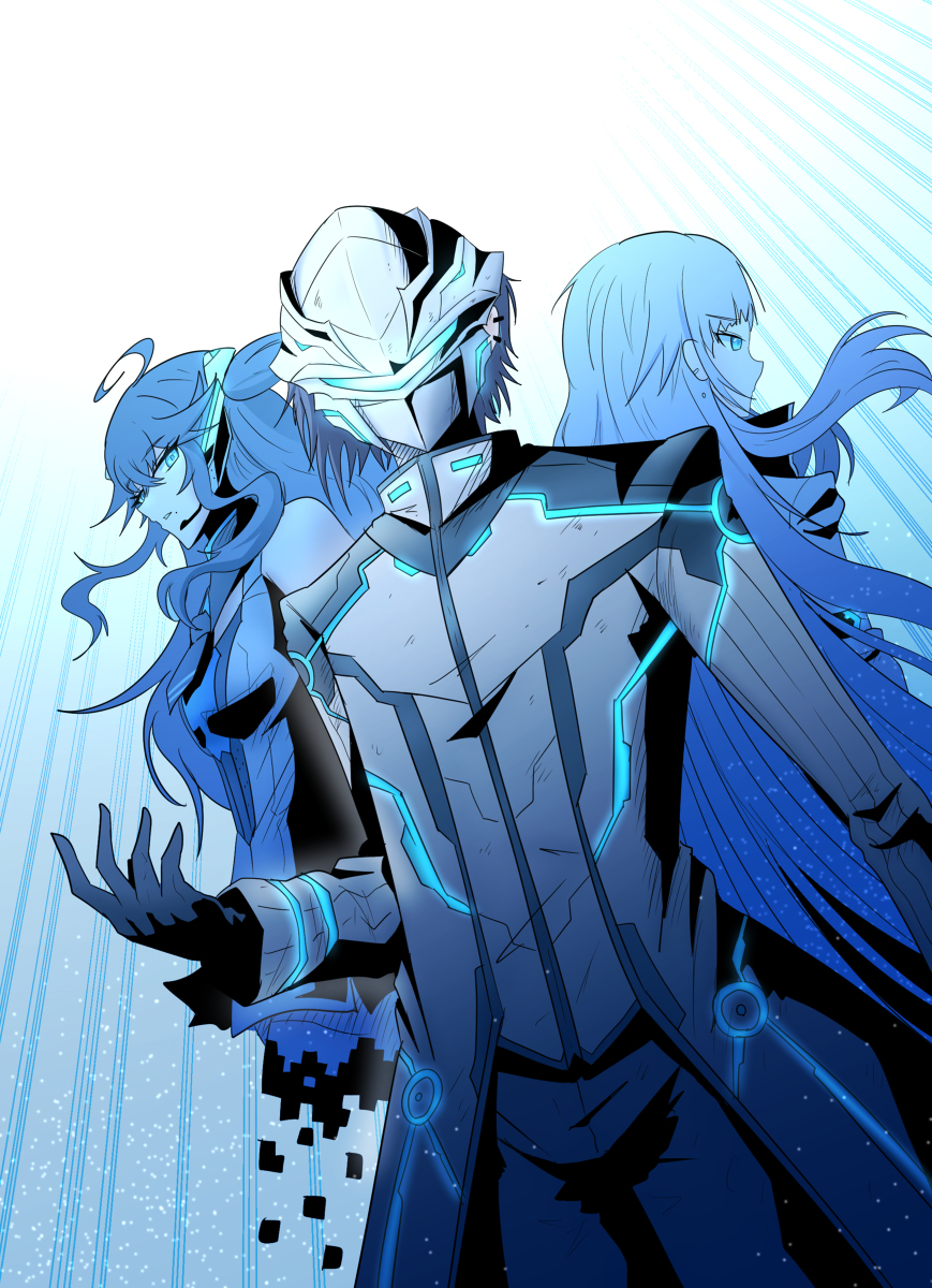 This is a pixiv picture whose title is SF組.