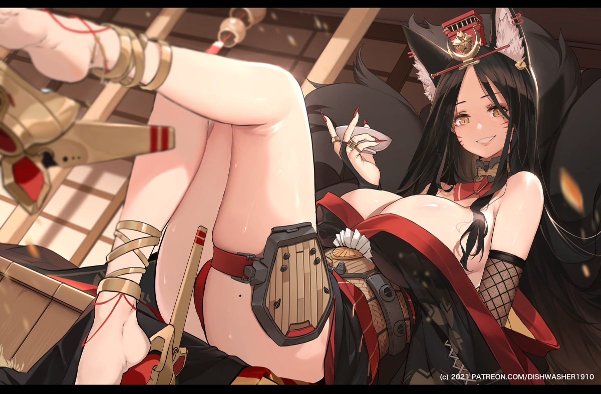 This is a pixiv picture whose title is Musashi OC.