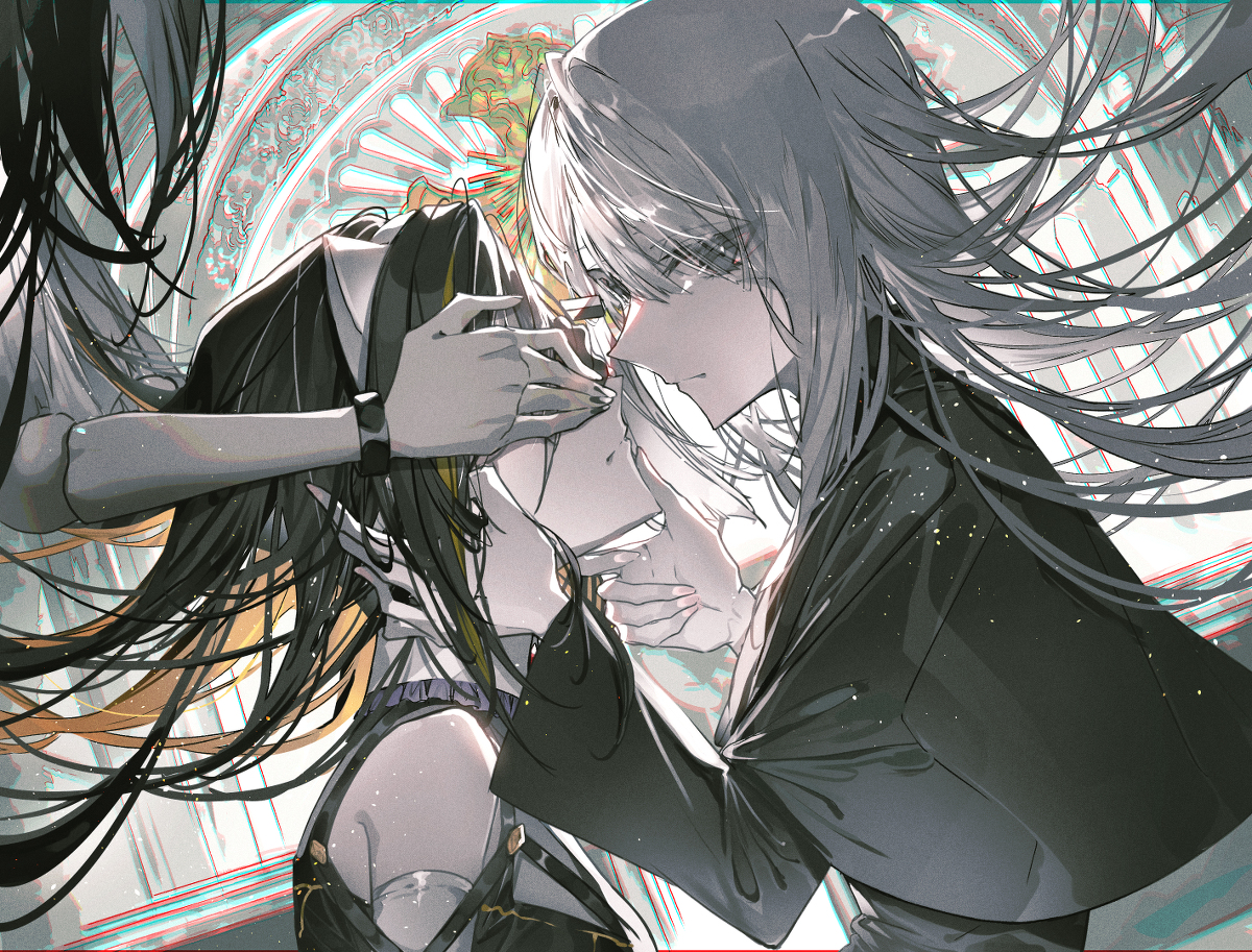 This is a pixiv picture whose title is 深淵.