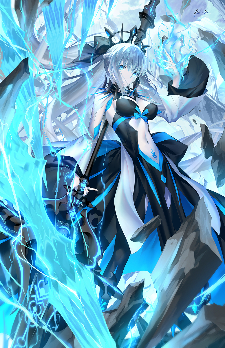 This is a pixiv picture whose title is モルガン.