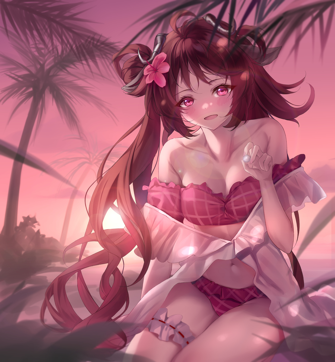 This is a pixiv picture whose title is 🐏.