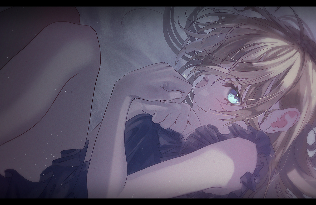 This is a pixiv picture whose title is 熱帯夜.