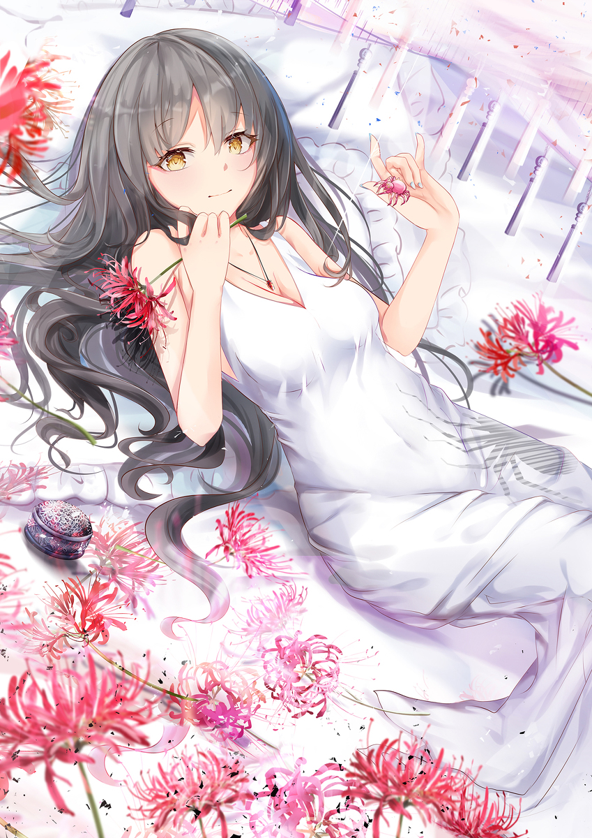 This is a pixiv picture whose title is ❆彼岸花.
