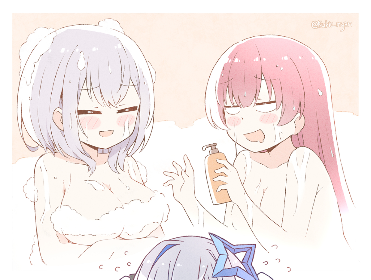 This is a pixiv picture whose title is Bath.