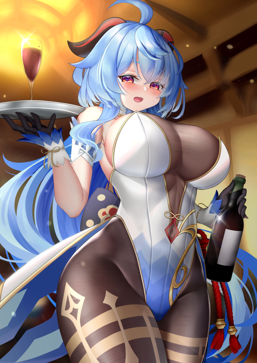 This is a pixiv picture whose title is バニーガール風甘雨.