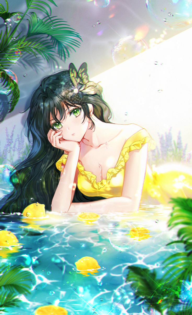 This is a pixiv picture whose title is 🍋.
