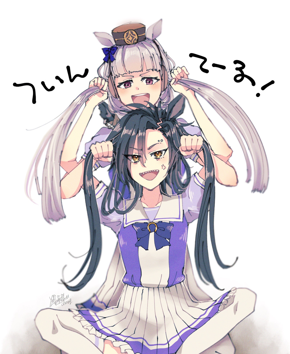 This is a pixiv picture whose title is ゴルシャカ2.
