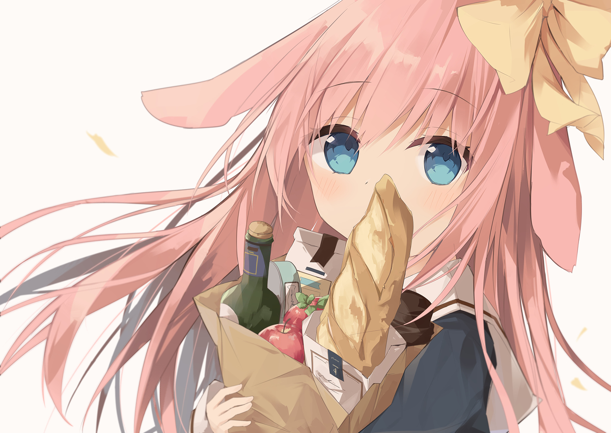 This is a pixiv picture whose title is うさみみ.