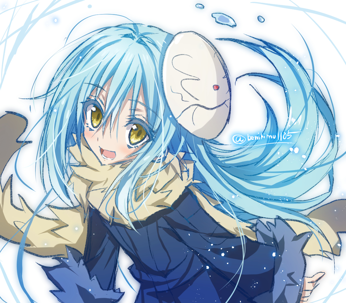 This is a pixiv picture whose title is リムル様.