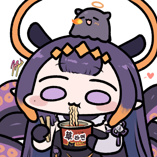 This is a pixiv picture whose title is Cup Ramen.