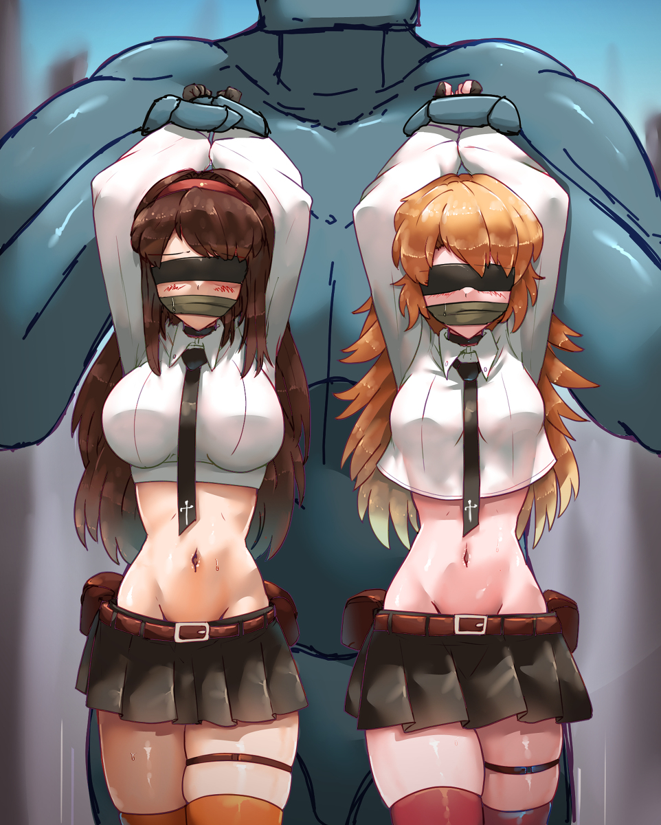 This is a pixiv picture whose title is Captured Pair.