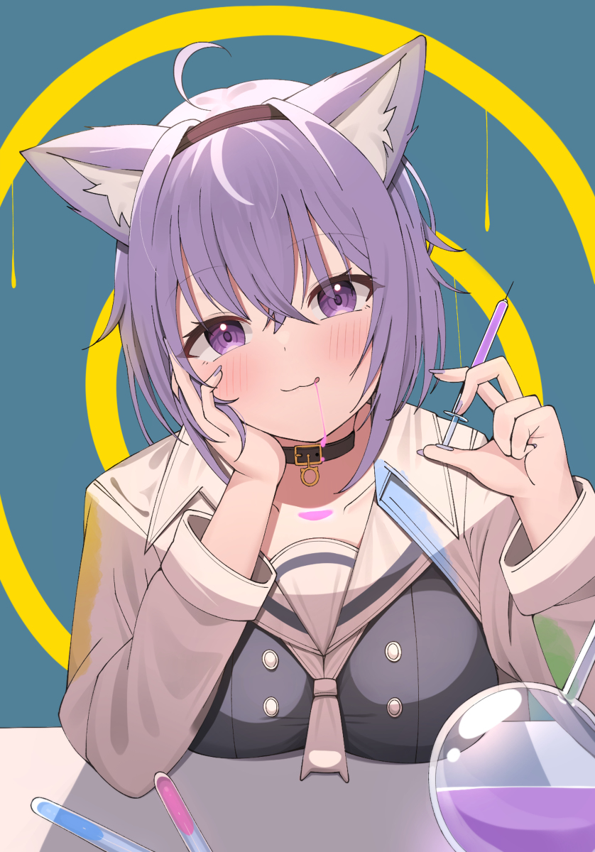 This is a pixiv picture whose title is p.h. おかゆ.