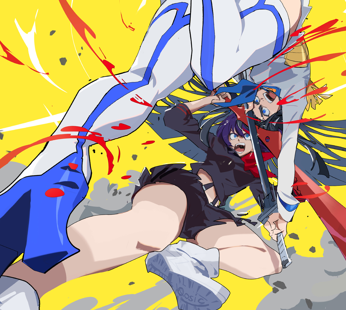 This is a pixiv picture whose title is KLK.