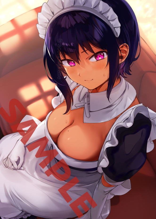 This is a pixiv picture whose title is 💜.