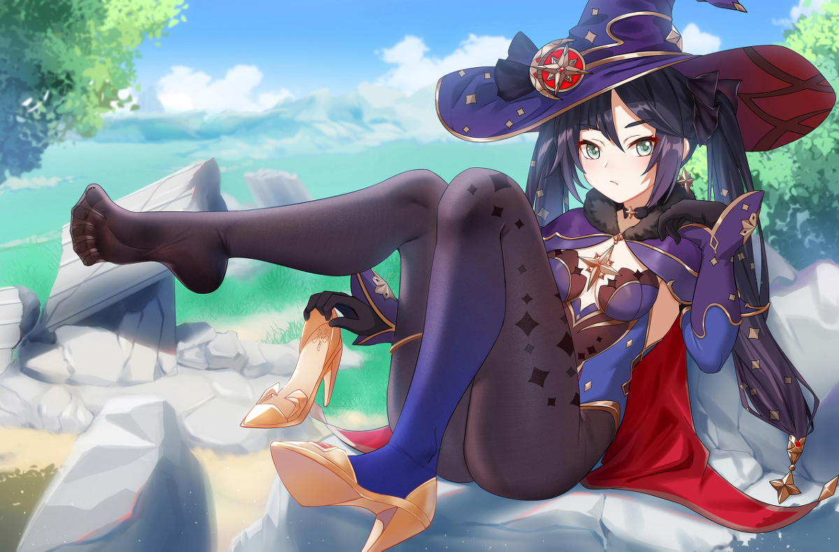 This is a pixiv picture whose title is モナ.