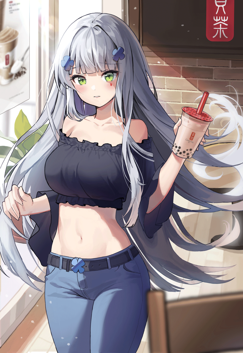 This is a pixiv picture whose title is 少女前线 • HK416.