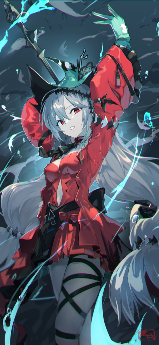 This is a pixiv picture whose title is 濁心スカジ.