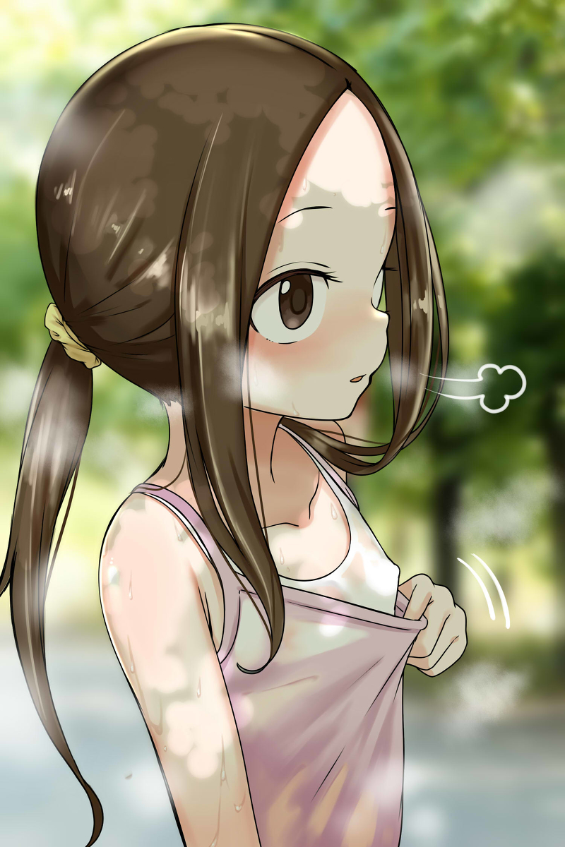 This is a pixiv picture whose title is takagi-san.