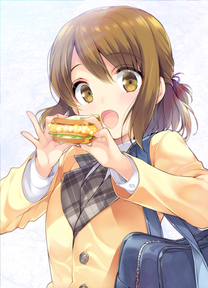 This is a pixiv picture whose title is パンでPeace!.