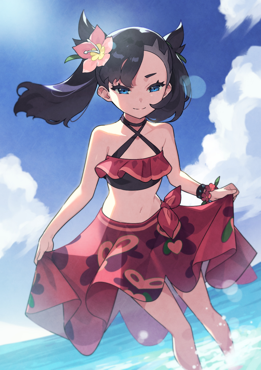 This is a pixiv picture whose title is 夏マリィ.