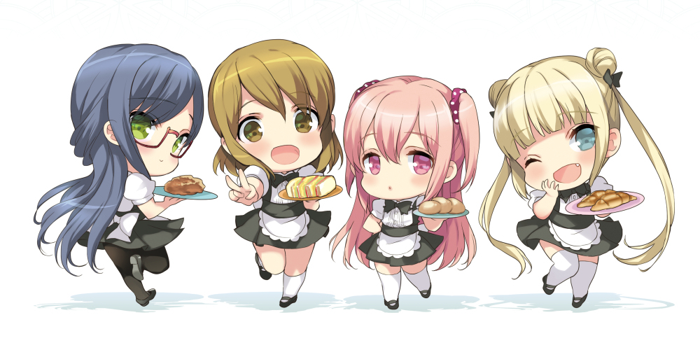 This is a pixiv picture whose title is パンでPeace!.