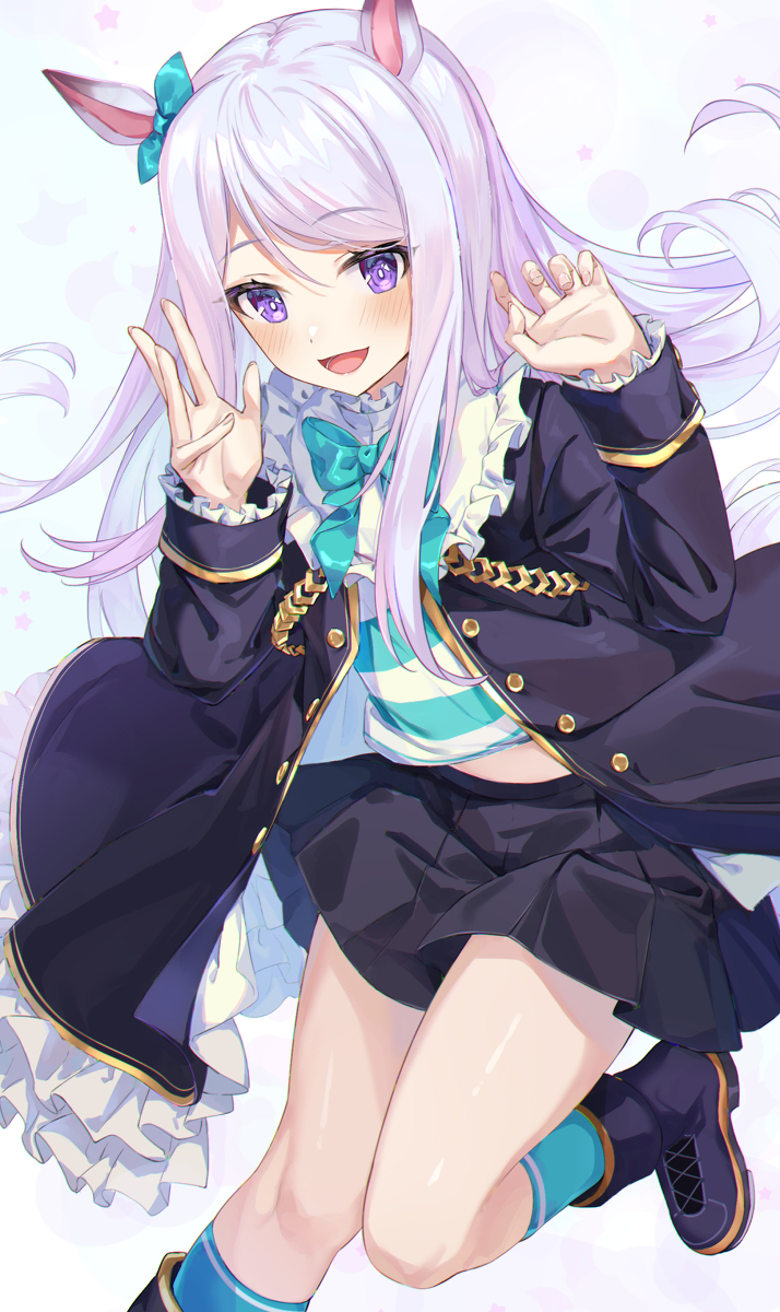 This is a pixiv picture whose title is メジロマックイーン！.