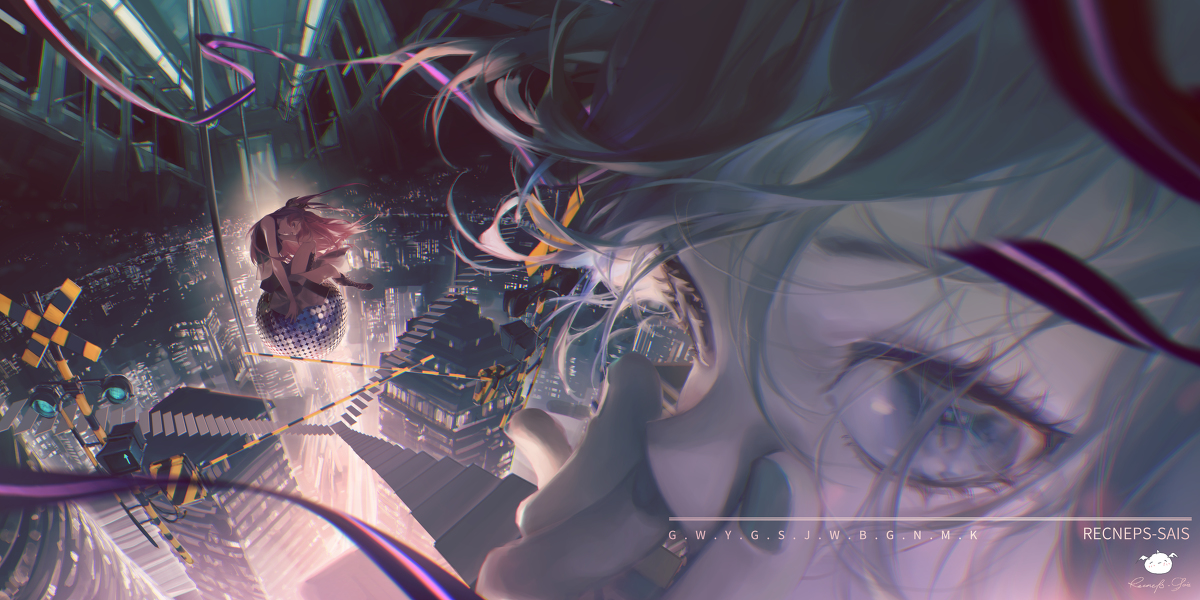 This is a pixiv picture whose title is World's End Dancehall.