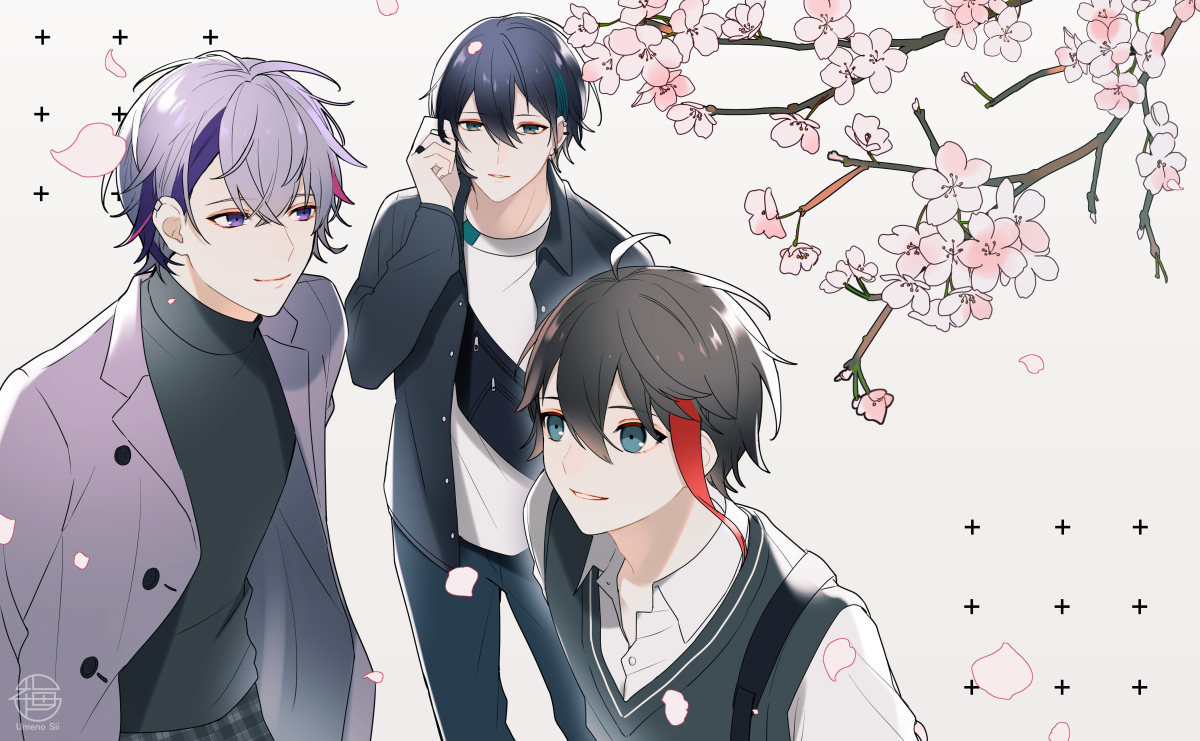 This is a pixiv picture whose title is 春.