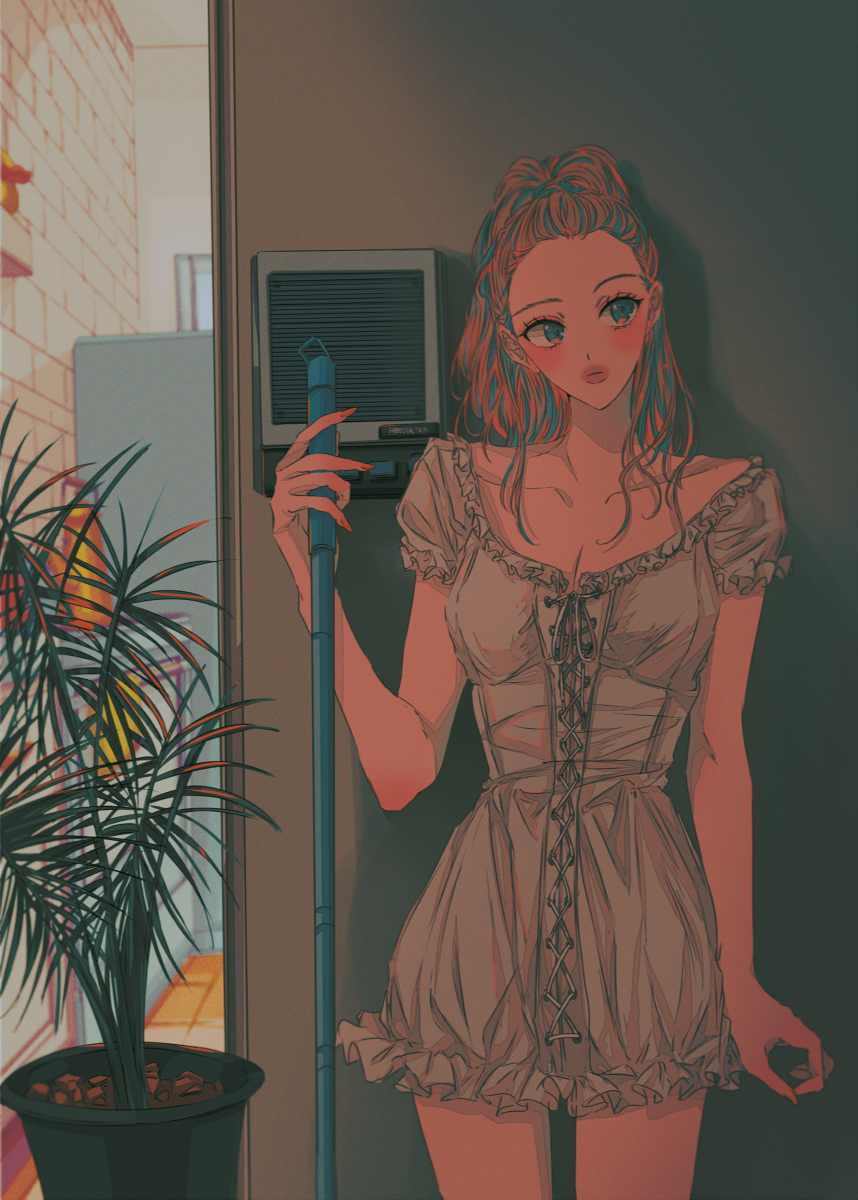 This is a pixiv picture whose title is 無題.