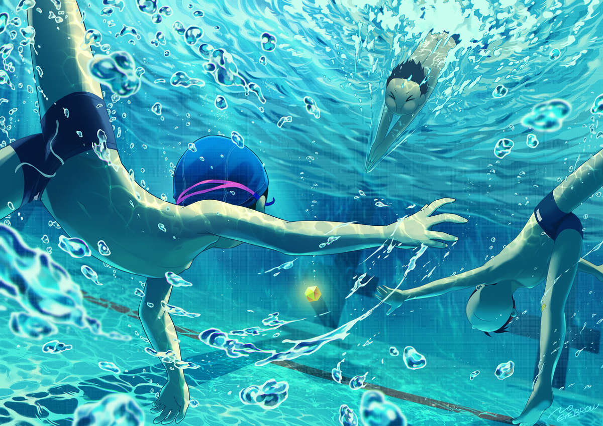 This is a pixiv picture whose title is 宝探し一本勝負.