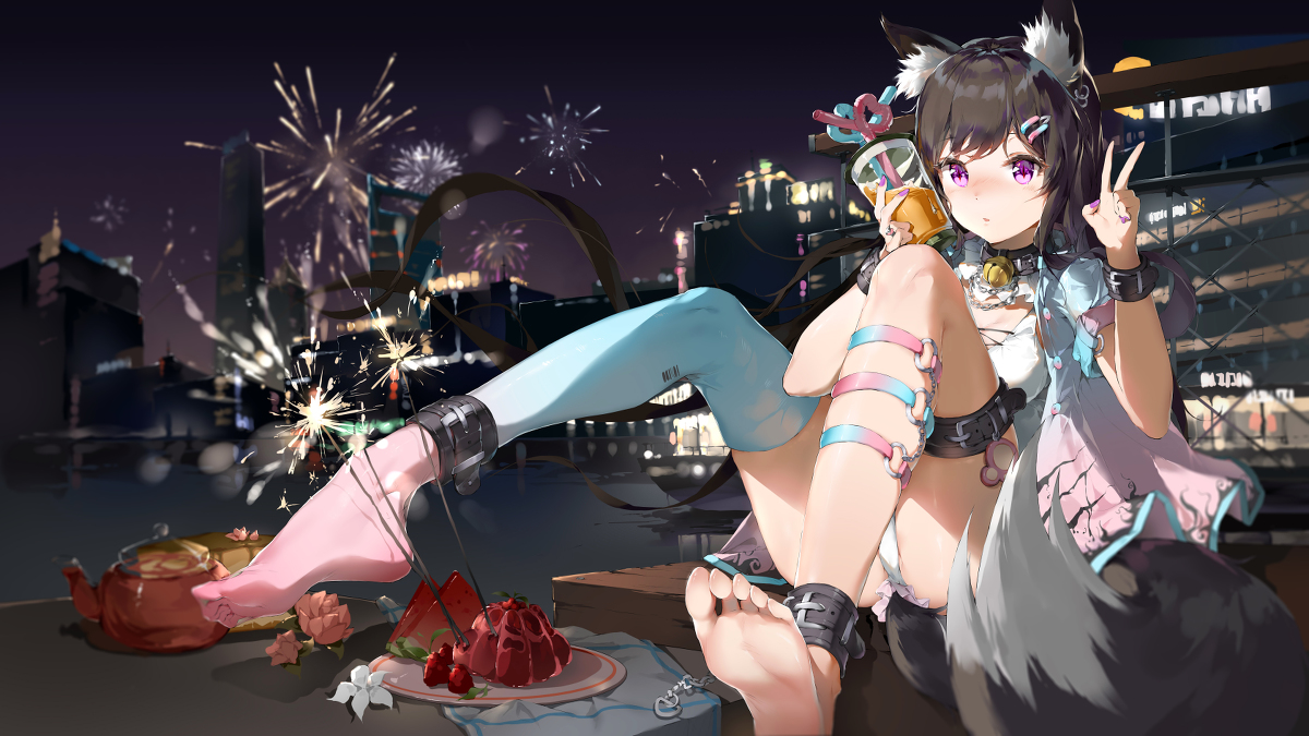 This is a pixiv picture whose title is 悠闲假日.