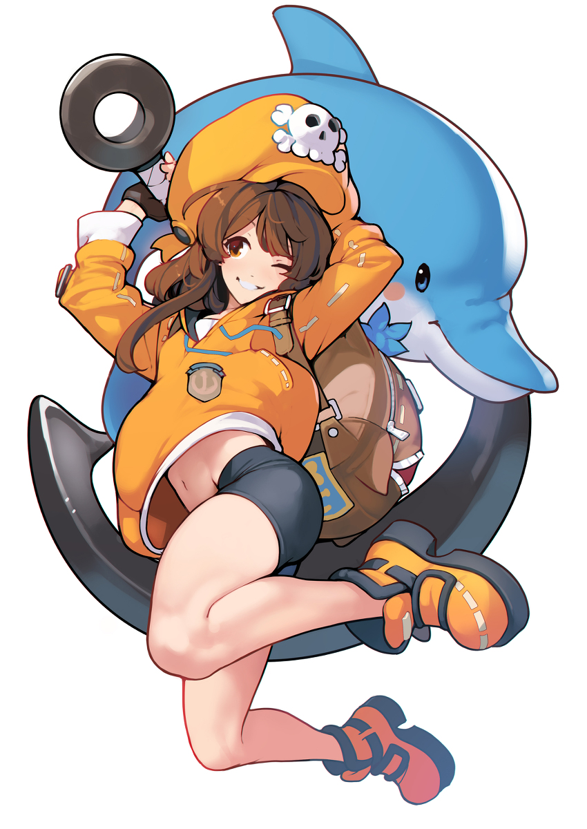 This is a pixiv picture whose title is May (unfinished).