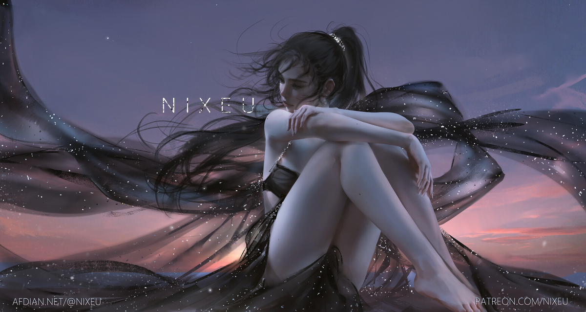 This is a pixiv picture whose title is B R E E Z E.