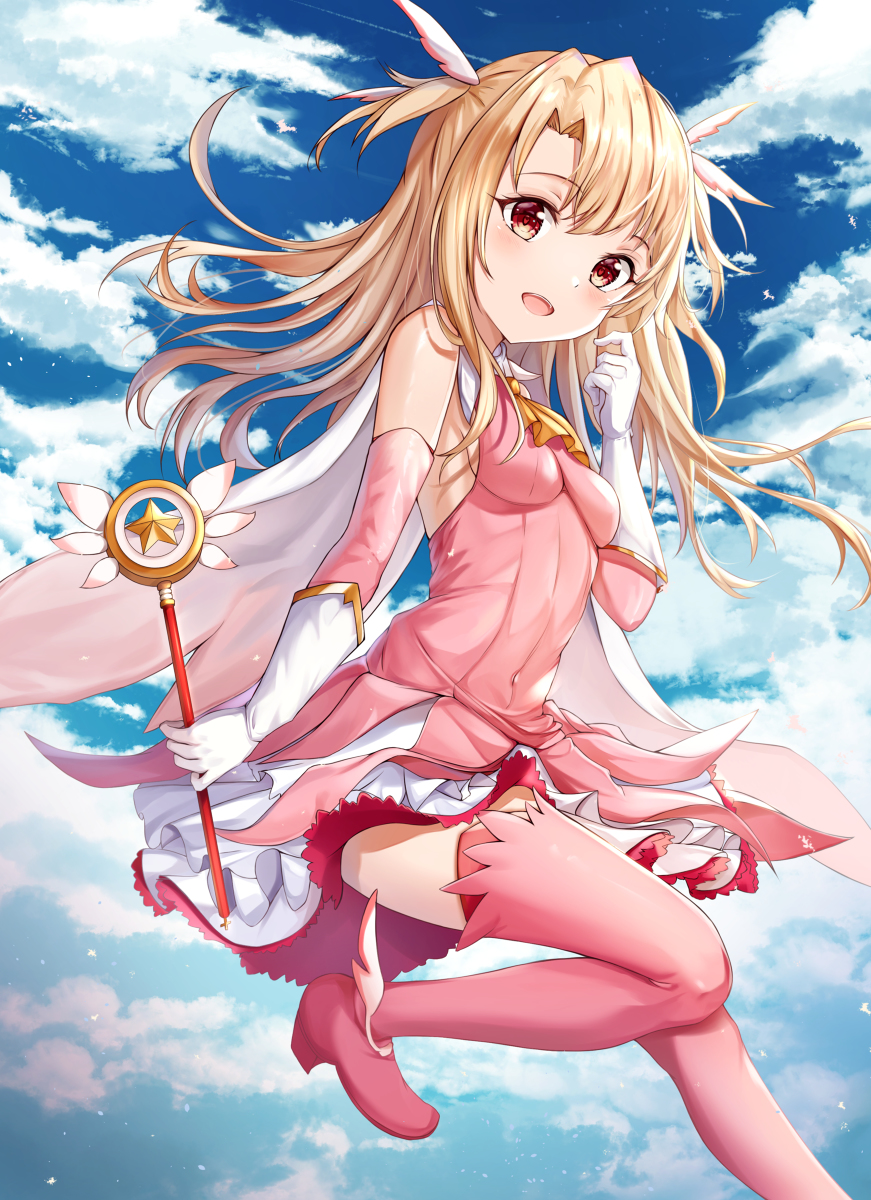 This is a pixiv picture whose title is イリヤお誕生日おめでとう!!!🎉🎉.